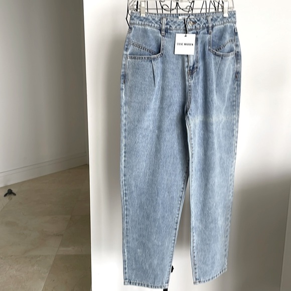 NWT STEVE MADDEN WINNIE DENIM JEANS - Picture 1 of 5